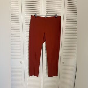 Adrianna Pappel Burnt Orange Straight Leg Work Pant